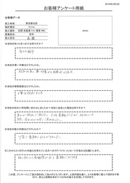 きっかけは友人の紹介。対応が良く第一印象から好感が持てました。丁寧で素敵に仕上がりました。