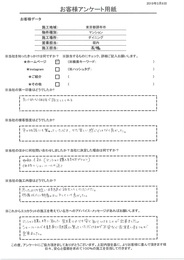 セタガヤスタイルの第一印象は良心的な価格で施工してくれそうだった。思ったよりも短時間で施工してもらえ想像以上に部屋とマッチしていて良かった！