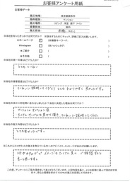 とても丁寧に説明してもらえわかりやすく良かったです。セタガヤスタイルの施工内容もとても良かった！