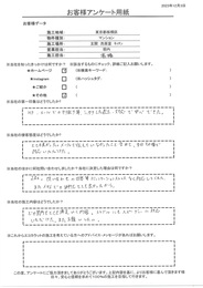 問合せの回答等コミュニケーションにストレスなく対応してもらった、SNSでの評判もとても良かった！